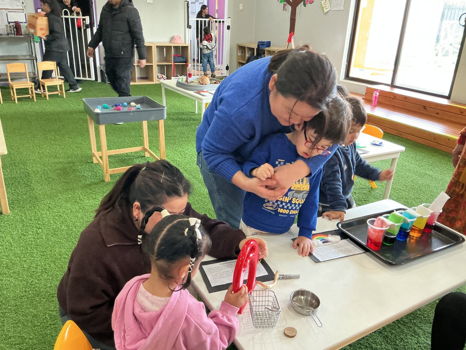 Educators and families partnering in children's learning
